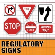 Regulatory Traffic Signs