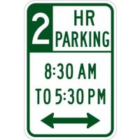 2 Hour Parking R7-108