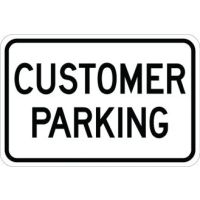 Customer Parking Sign AR-105