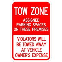 Tow Zone Signs AR-232