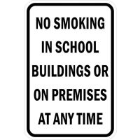 No Smoking in School Signs AR-774