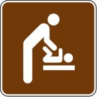 Baby Changing Stations Signs RS-137