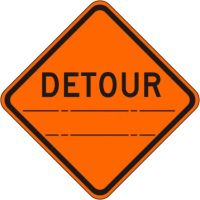 Detour (distance) Sign W20-2