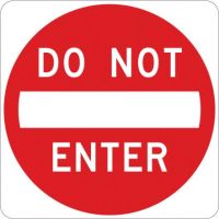 Do Not Enter Sign R5-1