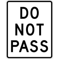 Do Not Pass R4-1
