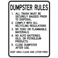 Dumpster Rules - AR-121
