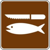 Fish Cleaning Signs RS-093