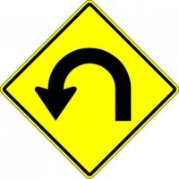 Hairpin Curve Signs W1-11L