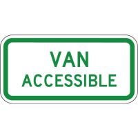 Handicapped Van Accessible R7-8a