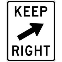 Keep Right b R4-7b