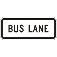 Lane Control (plaque) Bus Lane R3-5g