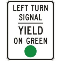 Left Turn Yield on Green R10-21