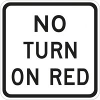 No Turn On RED R10-11b