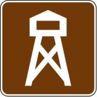 Lookout Tower Signs RS-006