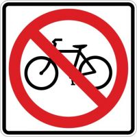 No Bike Symbol R5-6