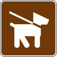 Pets on Leash Signs RS-017