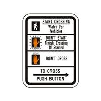 Push Button To Cross R10-3b