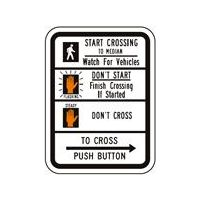 Push Button To Cross R10-3d