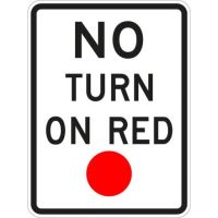 No Turn on Red R10-11
