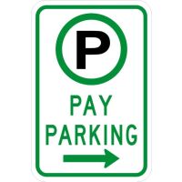 Parking Permitted Pay Parking Sign R7-22