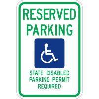 Washington Handicap Sign R7-8wa