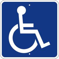 Handicap Symbol R7-8e