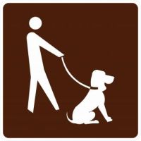 RG-110 Leashed Pets Signs