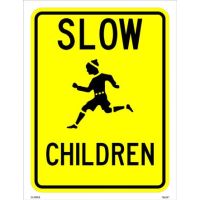 Slow Children Sign W9-11