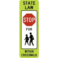 Stop Within Crosswalk R1-6c