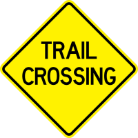 Trail Crossing Signs W11-15A