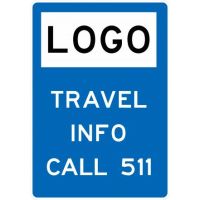 Travel Info Dial 511 Sign D12-5