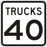 Truck Speed Limit R2-2