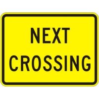 W10-14 Next Crossing Sign