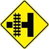 Highway-rail Grade Crossing W10-3L