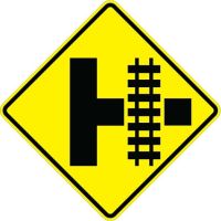 Highway-rail Grade Crossing W10-3R