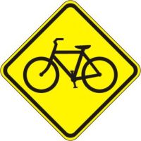 W11-1 Bicycle Crossing Signs