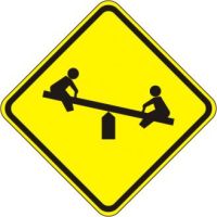 W15-1 Playground Signs