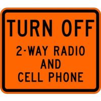 W22-2 Turn Off 2-Way Radio And Cell Phone