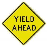 Yield Ahead Sign W3-2A